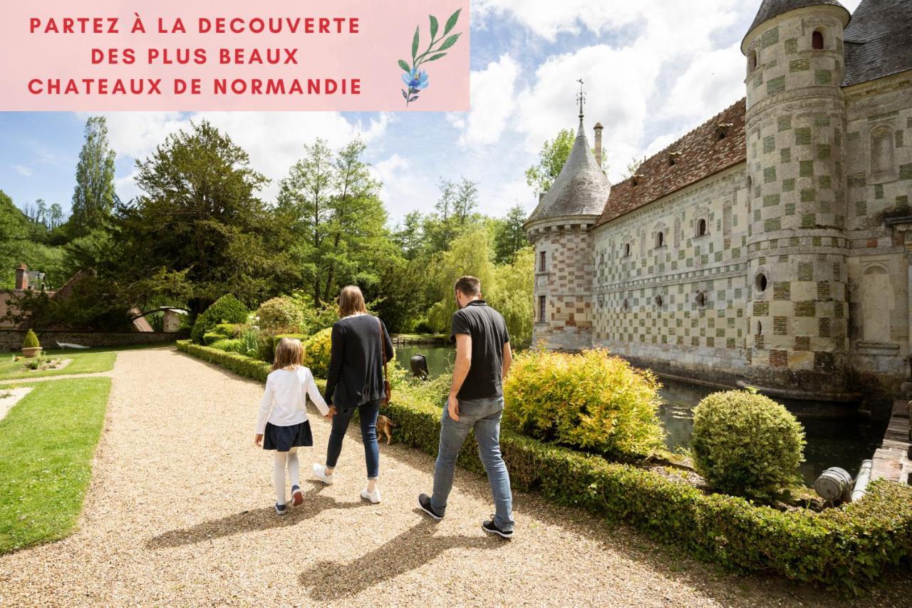 Suite Jungle - Jardin, Netflix Et Parking - Le Manoir Aux Pommes Orbec Buitenkant foto
