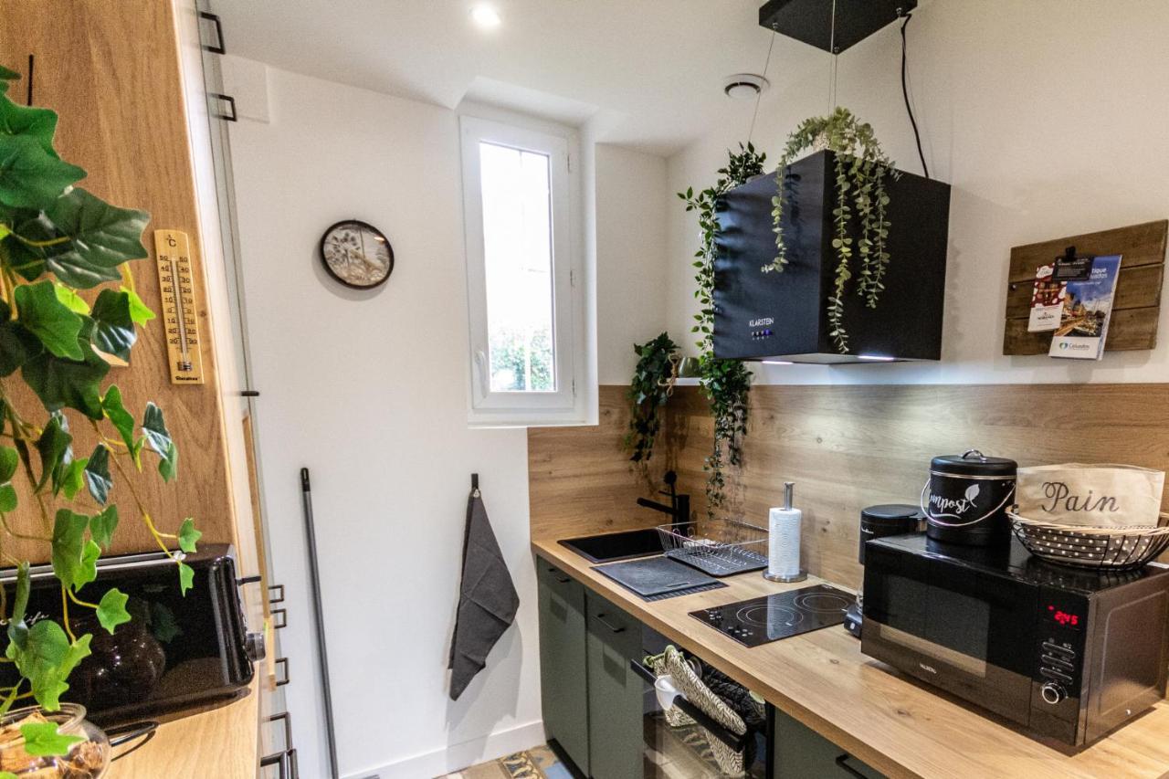 Suite Jungle - Jardin, Netflix Et Parking - Le Manoir Aux Pommes Orbec Buitenkant foto